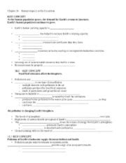 chapter 16 human impact on ecosystems test answers|Biology: Chapter 16 .